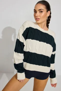 Best Sale Oversized Cable Sweater Sweaters & Cardigans|Long Sleeve Tops