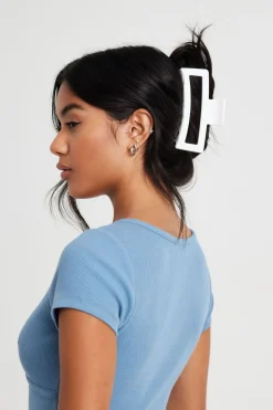 Outlet Oversized Rectangle Claw Clip Hair Accessories