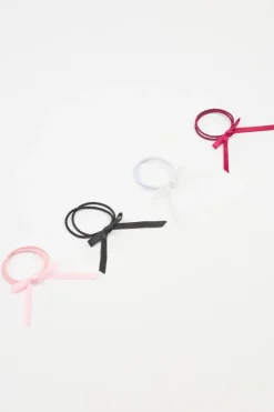 Cheap Pack of 8 Mini Bow Elastics Hair Accessories