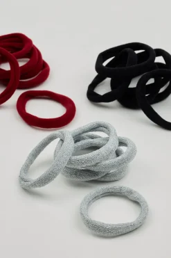 Cheap Pack of 18 Seamless Hair Elastics Hair Accessories