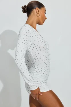 Hot Pointelle Romper Lounge & Sleep