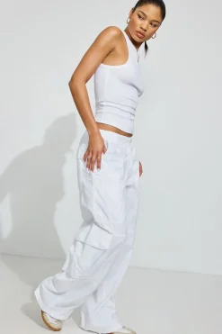Clearance Poplin Extreme Baggy Cargo Pants Cargos|Pants