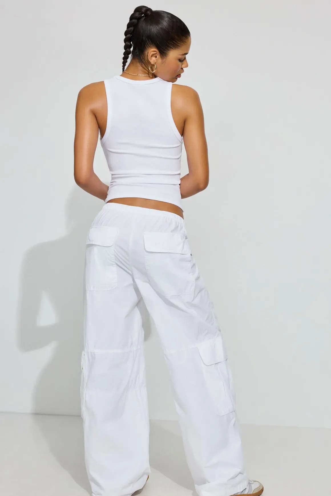 Clearance Poplin Extreme Baggy Cargo Pants Cargos|Pants