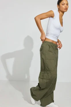 Shop Poplin Extreme Baggy Cargo Pants Cargos|Pants