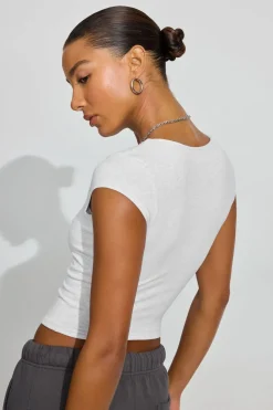 Discount Portia Square Neckline T Shirt Matching Sets|Tops