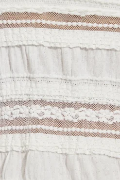 Cheap Resort Lace Flyaway Top Tank Tops