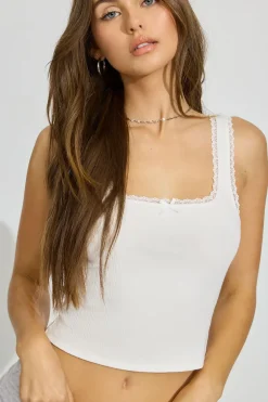 Best Sale Ribbed Tank Top Matching Sets
