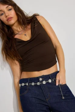 Fashion Rosette Chain Belt Belts