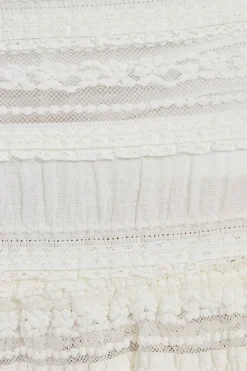 Cheap Ruffle Lace Skirt Shorts & Skirts