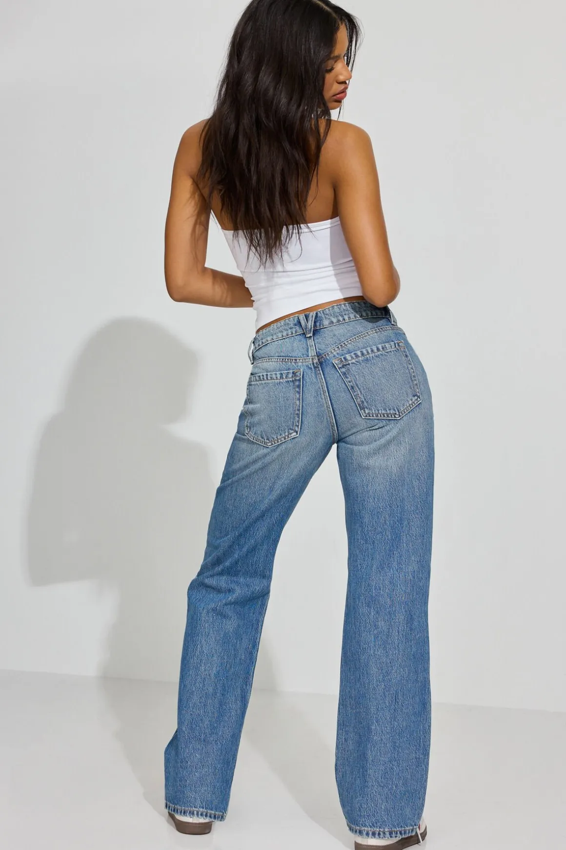Fashion 90s Straight Jeans Jeans