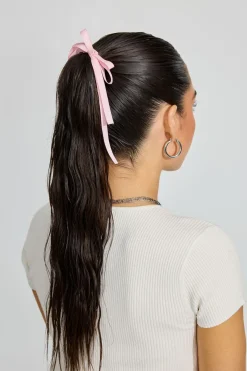 Flash Sale Set of 6 Ribbon Bow Hair Elastics Hair Accessories