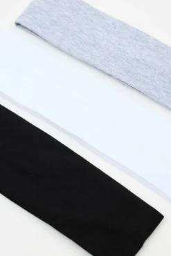 Outlet Set of 3 Stretchy Headbands Hair Accessories