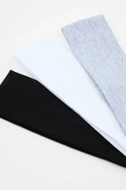 Outlet Set of 3 Stretchy Headbands Hair Accessories
