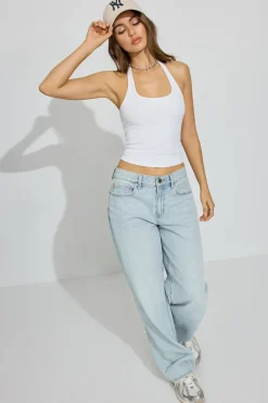Discount Sleek Halter Tank Top Matching Sets|Tops