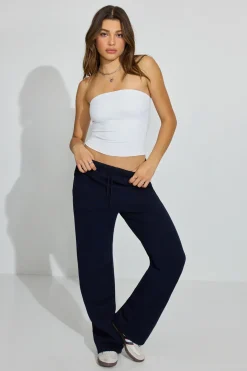 Sale Sleek Longline Tube Top Matching Sets|Tops