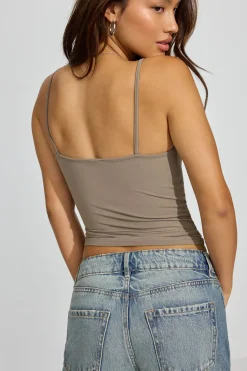 Outlet Sleek Scoop Cami Top Tops|Tank Tops
