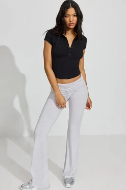 Shop Sleek Short Sleeve Polo Top Tops|Short Sleeve Tops
