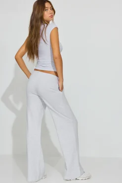 Sale Soft Terry Wide Leg Sweatpants Matching Sets|Fleece