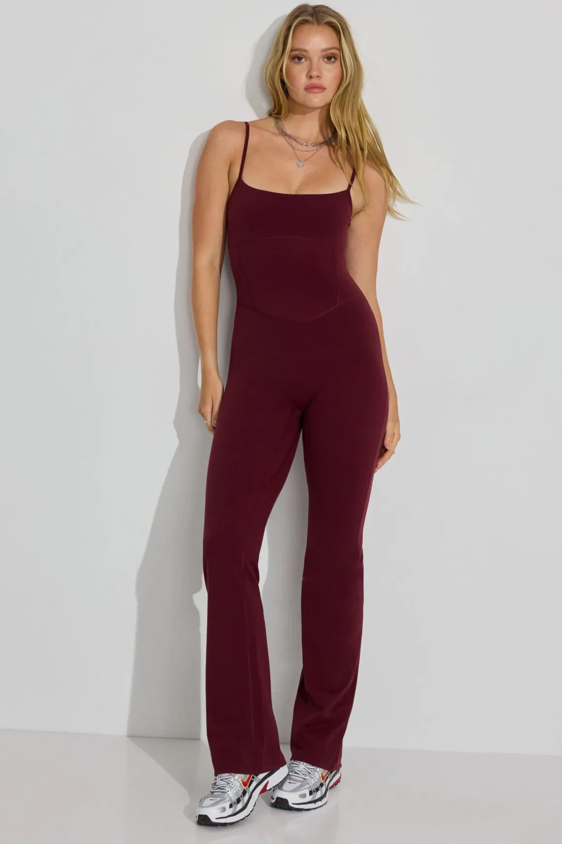 Store SoftActive Brooklyn Flare Jumpsuit Activewear|Dresses & Jumpsuits