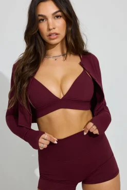 Outlet SoftActive Crop Cardigan Activewear|Sweaters & Cardigans