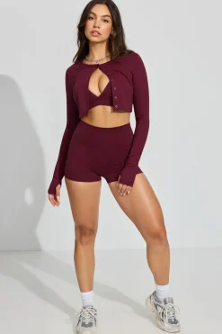 Outlet SoftActive Crop Cardigan Activewear|Sweaters & Cardigans