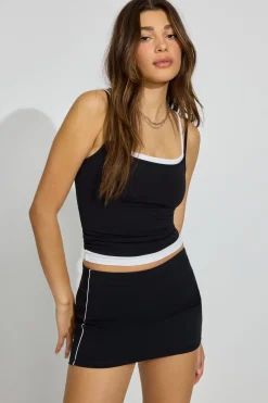 Discount SoftActive Skort With Piping Matching Sets|Activewear