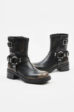 Sale STEVE MADDEN Brixton Block Heel Booties Shoes