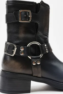 Sale STEVE MADDEN Brixton Block Heel Booties Shoes