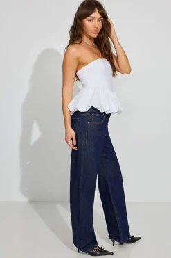 New Strapless Bubble Top Tank Tops