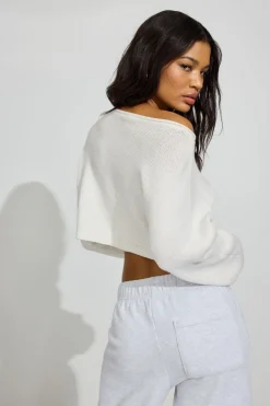 Cheap Supersoft Loose Crop Sweater Tops|Sweaters & Cardigans