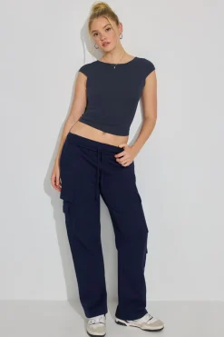 Shop Talia Open Back T Shirt Tops|Short Sleeve Tops