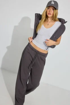 Hot Tara V-Neck Short Sleeve Top Matching Sets|Tops