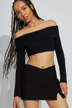Online That's Hot Mini V Waist Skort Matching Sets|Bottoms