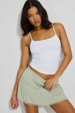 Store Tiered Mini Skirt Shorts & Skirts