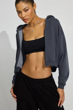 Sale UltraFleece Boxy Full Zip Hoodie Matching Sets|Hoodies & Sweatshirts