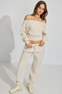 Cheap UltraFleece Off Shoulder Sweater Hoodies & Sweatshirts|Hoodies & Sweatshirts