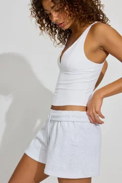 Fashion UltraFleece Slouchy Shorts Fleece|Bottoms