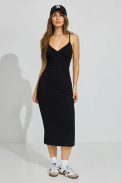 Flash Sale V Neck Open Back Maxi Dress Dresses & Jumpsuits|Dresses