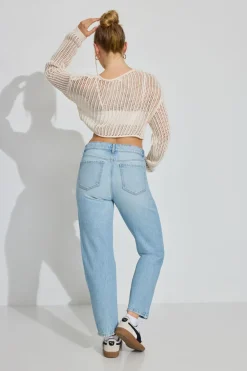 Fashion Vintage Straight Jean Jeans