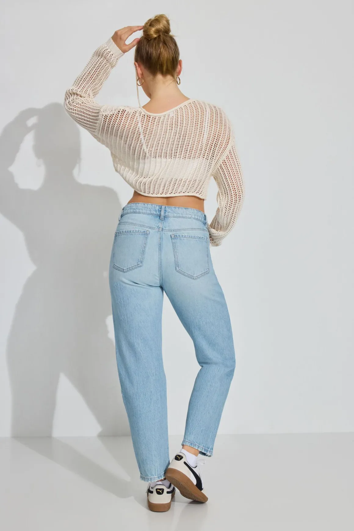 Fashion Vintage Straight Jean Jeans