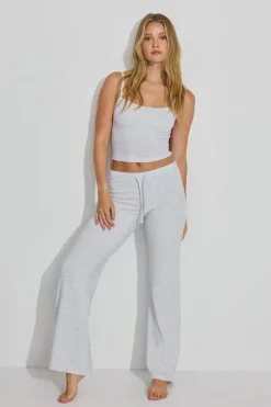 New Waffle Flare Pants Matching Sets|Lounge & Sleep