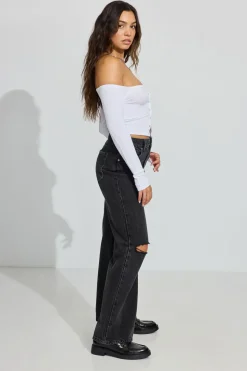 Flash Sale Wide Leg Jeans Jeans