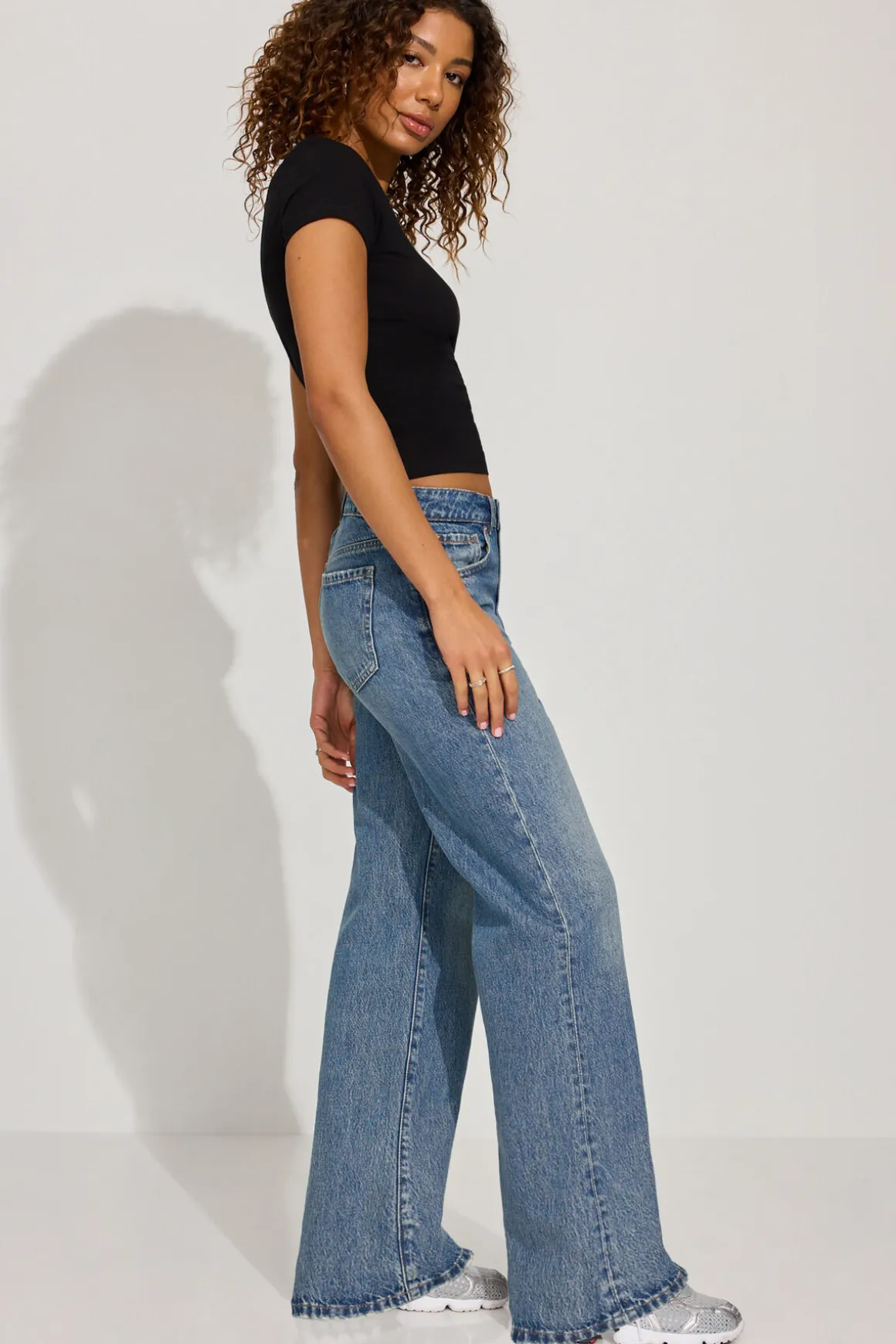 Clearance Wide Leg Jeans Jeans