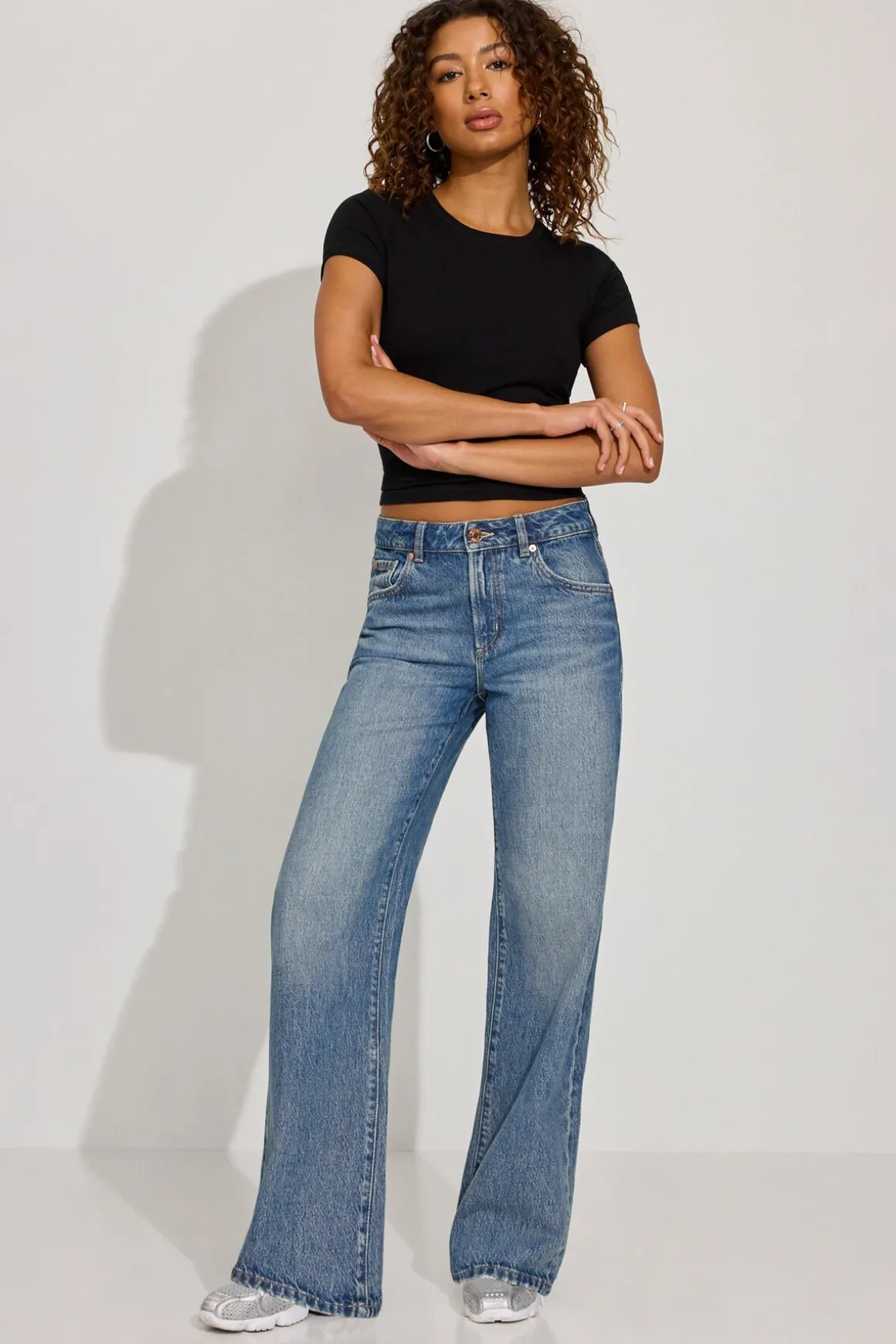 Clearance Wide Leg Jeans Jeans